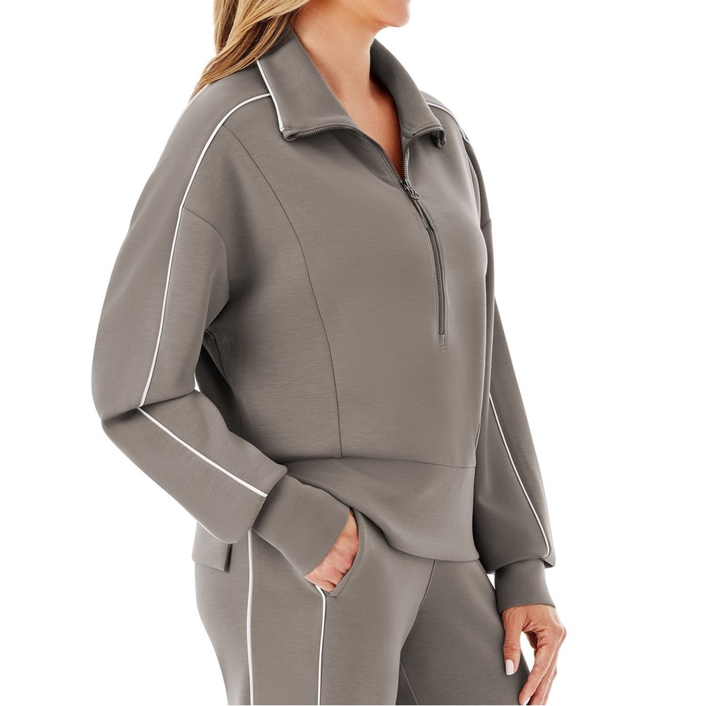 Member's Mark Women's Sandwash Half-Zip Pullover - Picture 3 of 6